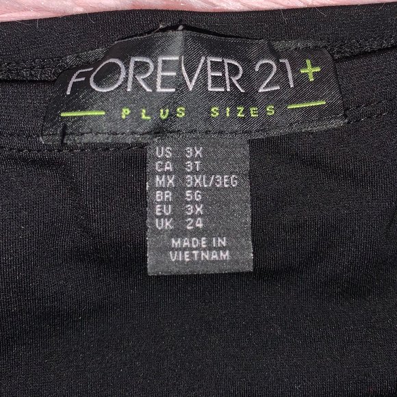 Forever 21 Plus Size Bodycon Off Shoulder Dress Sz: 3X - Picture 3 of 4